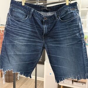 GUESS Men's Blue Denim Shorts TWILIGHT THEMED